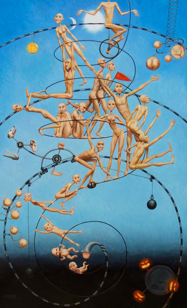 Spiralförmige Lebensreise von Myriam Feuilloley
