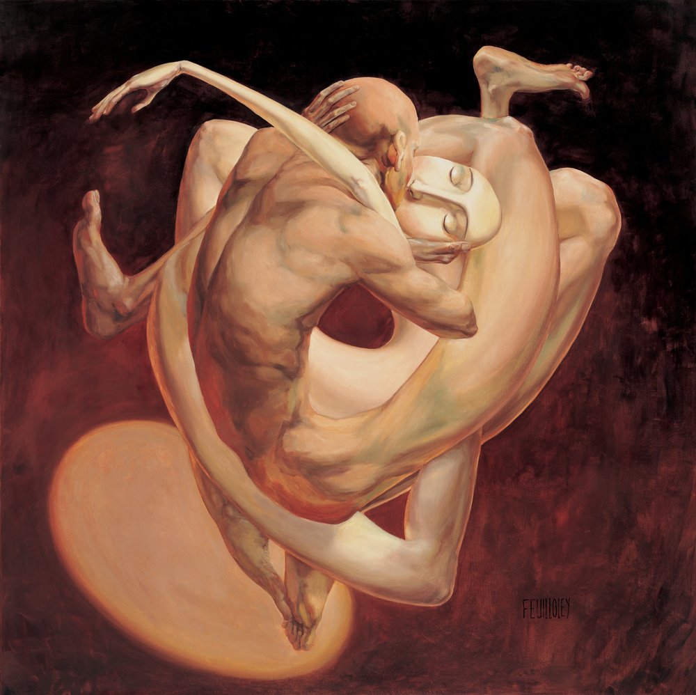 Seelenvolle Umarmung von Myriam Feuilloley