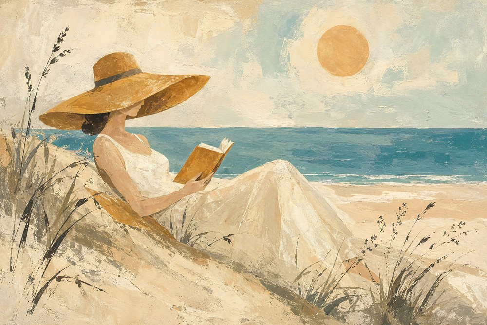 Gelassenes Strandlesen von Natalie Bruns