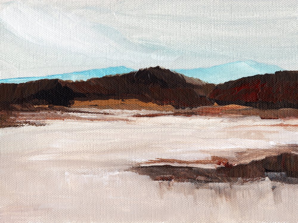 Gedämpfte Berglandschaft von Nikita Jariwala