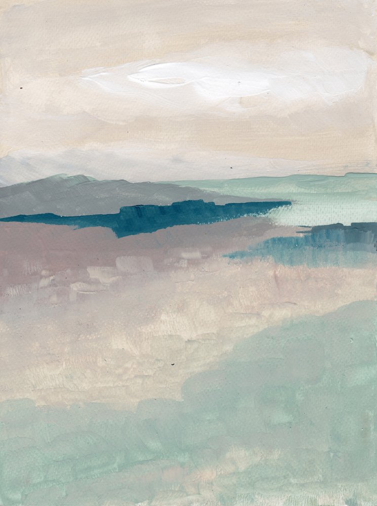 Gelassene abstrakte Landschaft von Nikita Jariwala