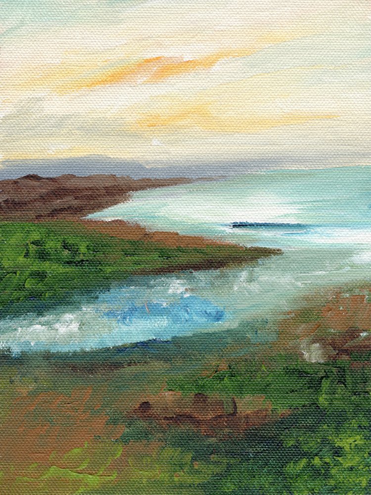 Ruhige Küstenlandschaft von Nikita Jariwala