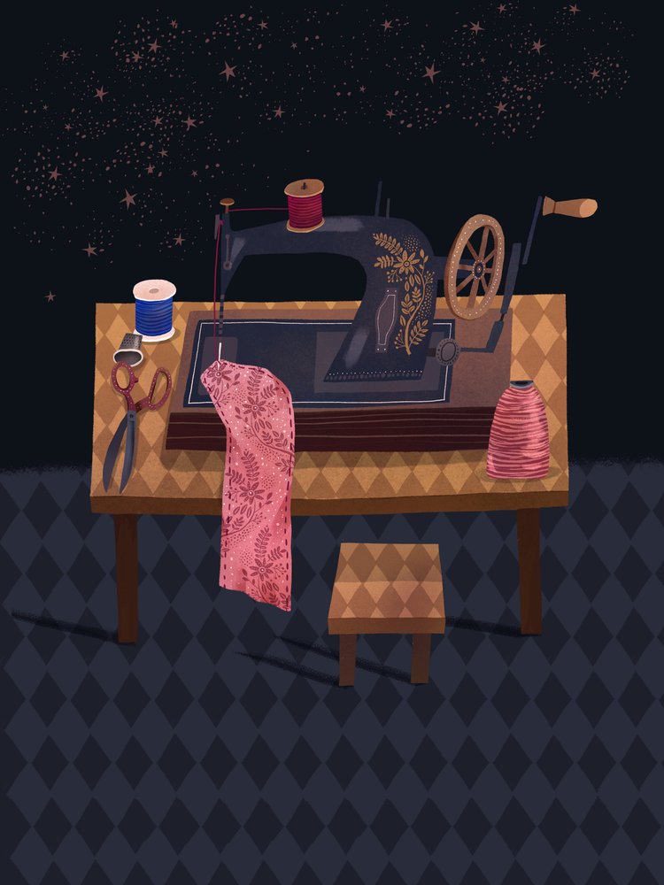 Sternenklare Nacht Nähen von Olga Skomorokhova