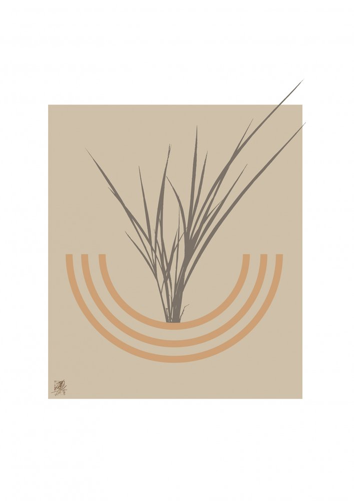 Minimalistischer Botanischer Bogen von Osvaldo Russo