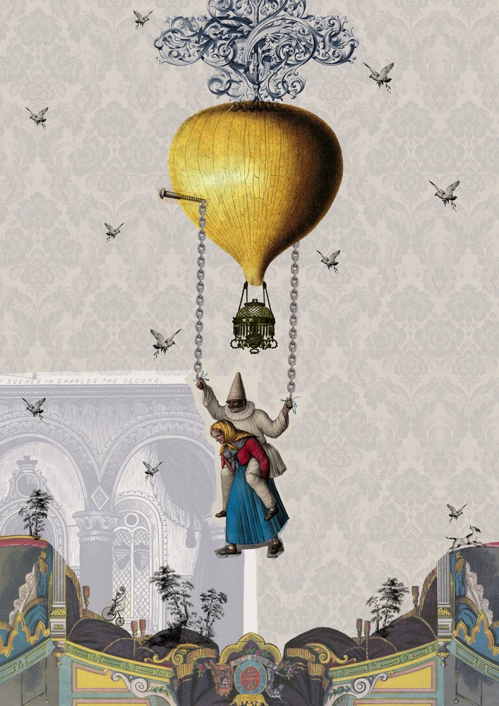 Goldener Flug des Narren von Pascal Bouchet-Spiegel