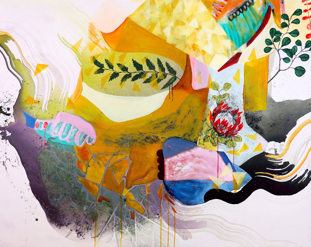 Bunte Abstrakte Natur von Poonam Choudhary