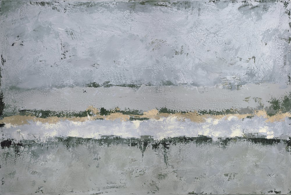Gelassener Abstrakter Horizont von Renate Holzner