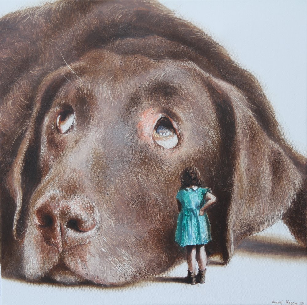 Kindheitstraum Hund von Rudolf Kosow