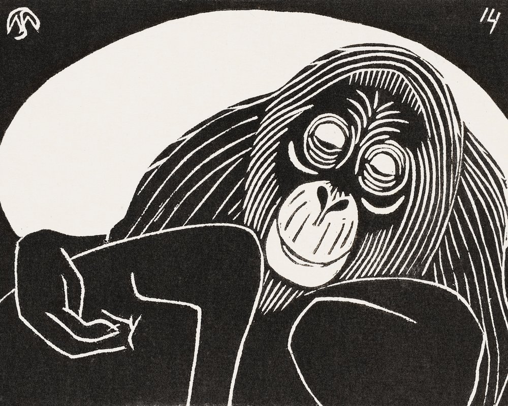 Orang-Utan von Samuel Jessurun de Mesquita