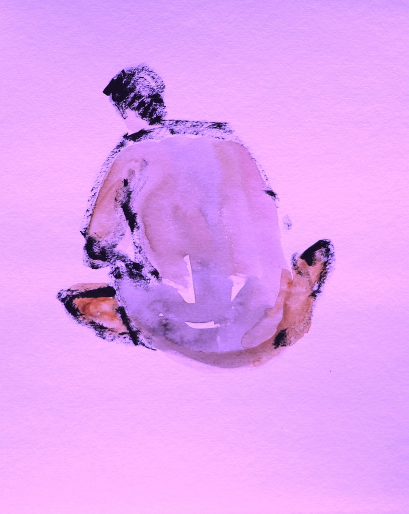Abstrakte Figurenstudie von Santhosh ch