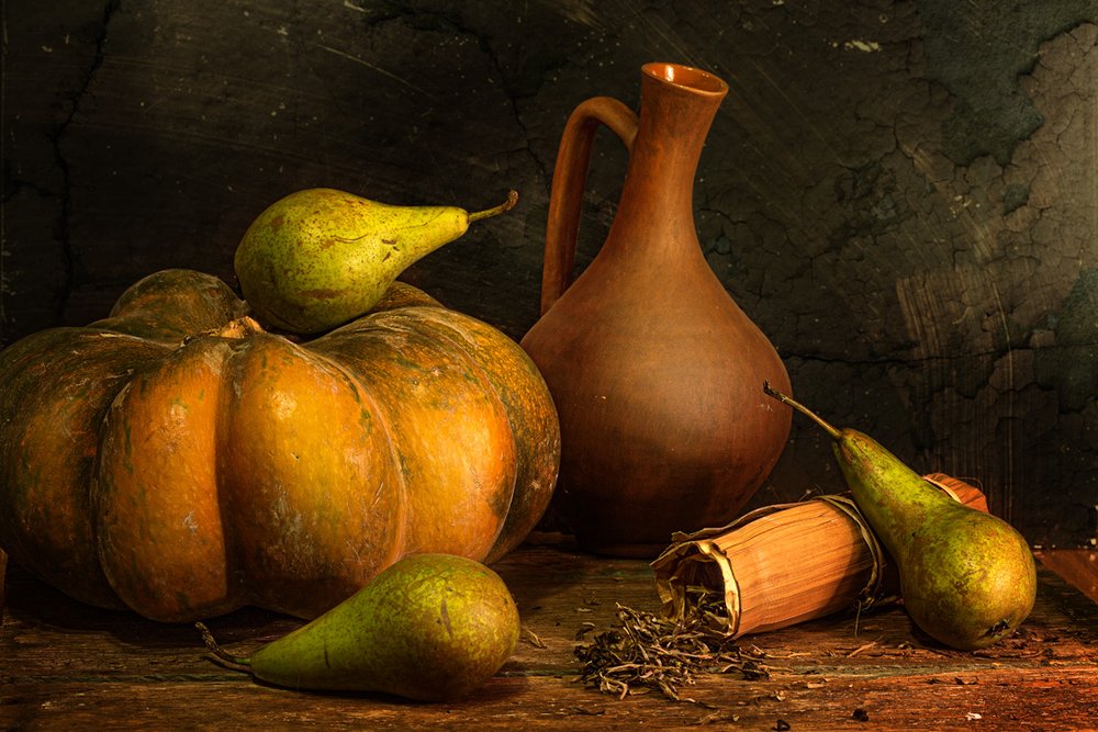 Rustikales Herbst-Stillleben von Stanislav Aristov
