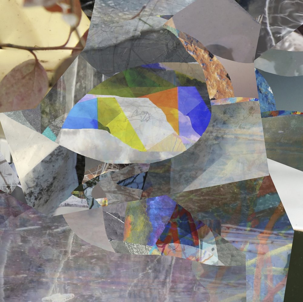 Abstrakte Fischcollage von Stefan Fransson