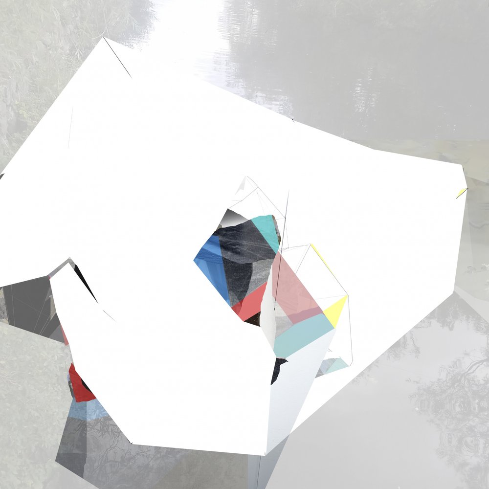 Farbenfrohes geometrisches Abstrakt von Stefan Fransson