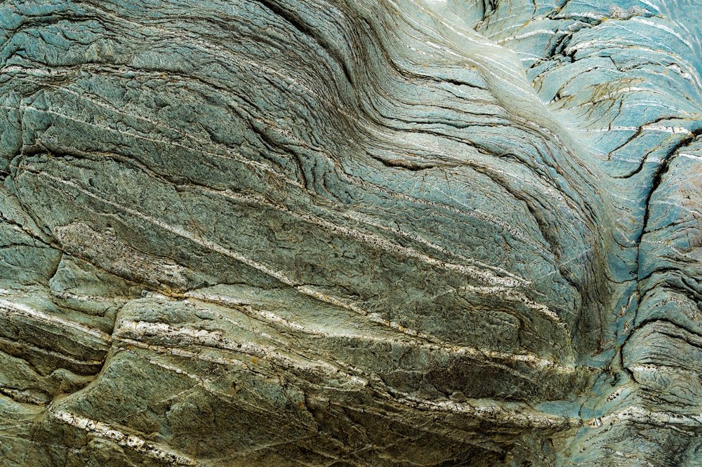 Natürlicher blau-grüner Stein von Studio Meikle