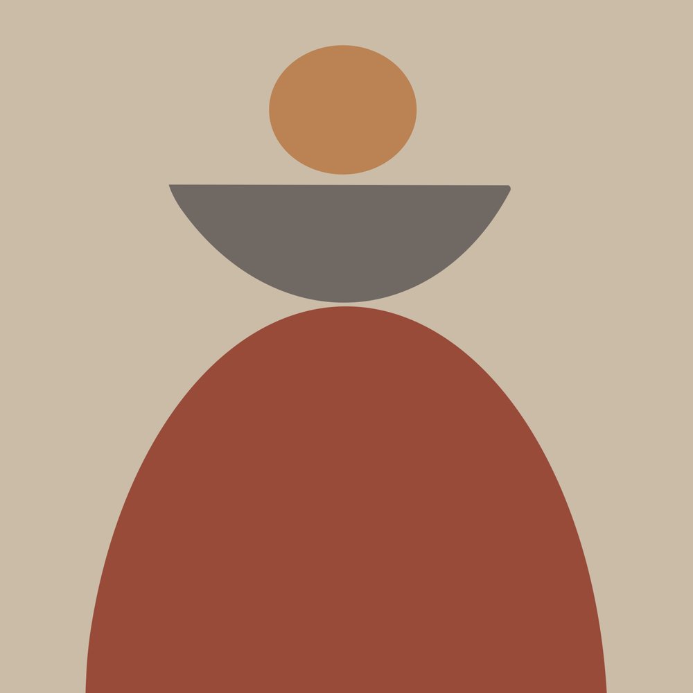 Erdige Balanceformen von Studio Palette