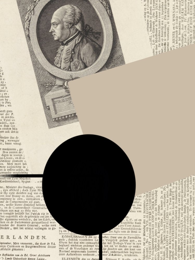 Vintage-Porträt-Collage von Studio Palette