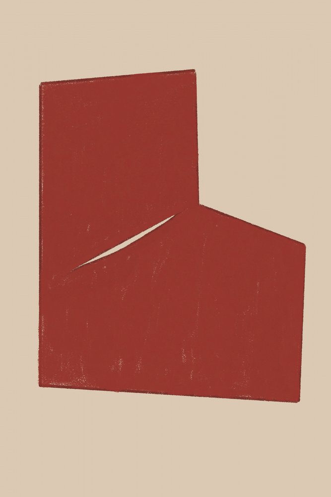 Kühner roter Schnitt von THE MIUUS STUDIO