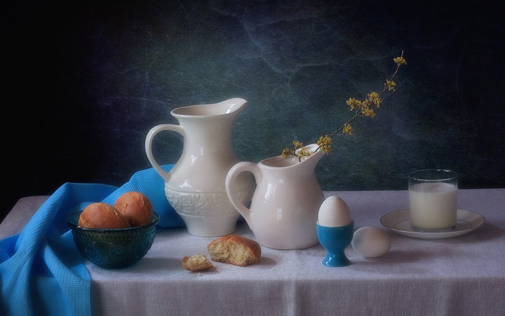 Einfacher Morgentisch von Tatyana Skorokhod