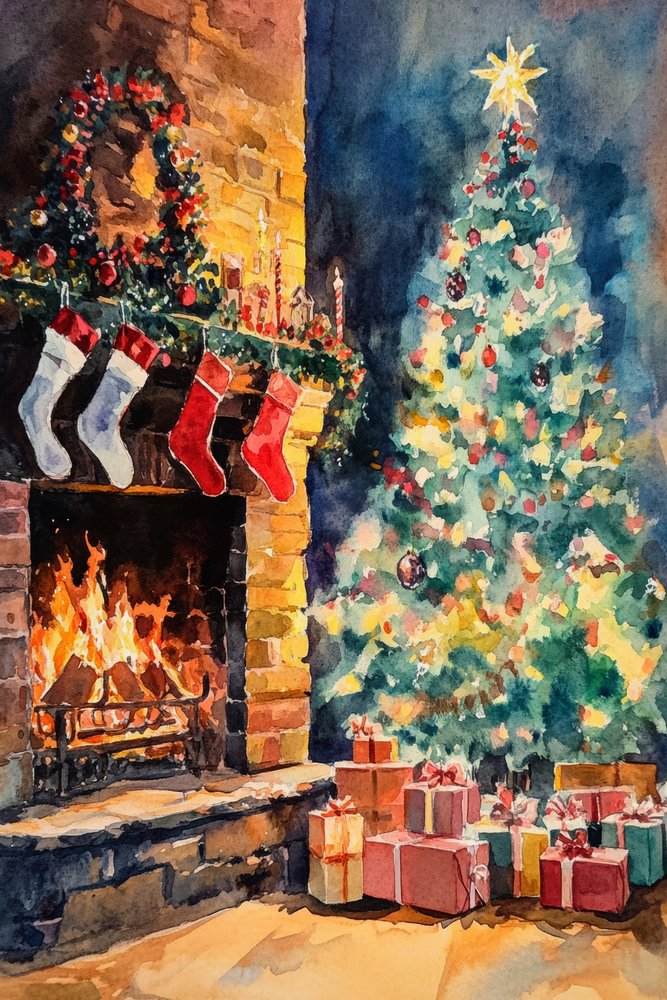 Gemütliche Weihnachtszeit Nr. 02 von Treechild