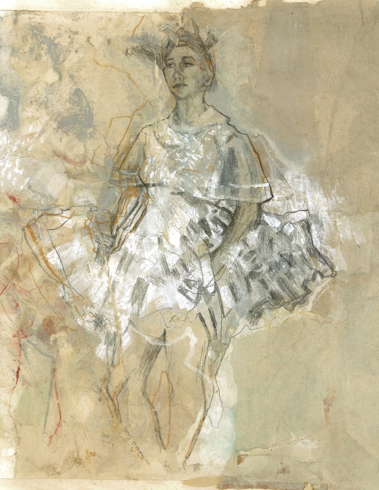 Ätherische Balletttänzerin von Ute Rathmann