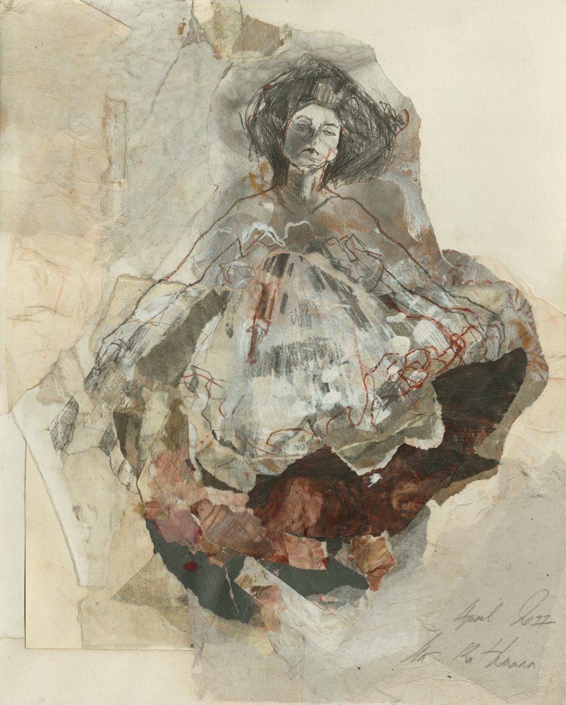 Ätherische Frauenfigur von Ute Rathmann