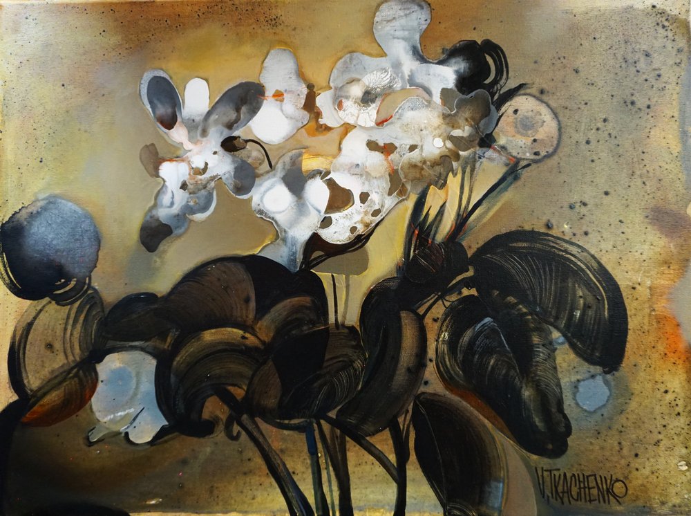Abstrakte Organische Blüten von Victor Tkachenko