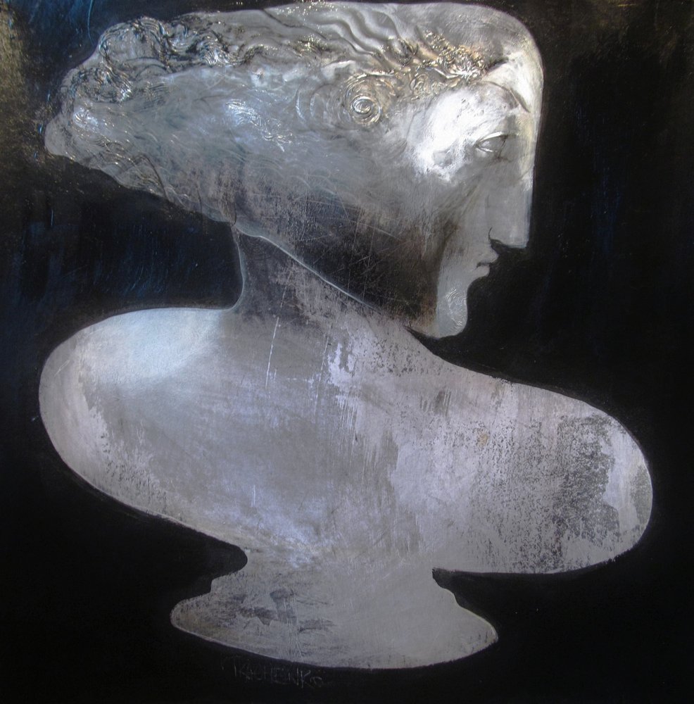 Elegantes Silberprofil von Victor Tkachenko