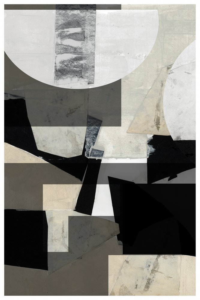 Abstrakte geometrische Collage von cartissi