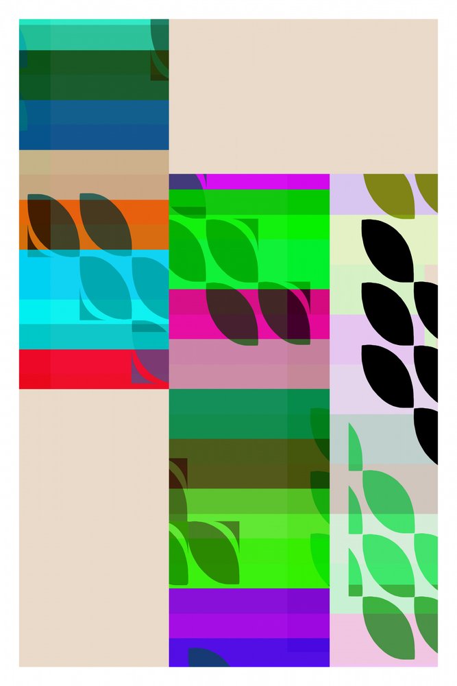 Bunte Geometrische Formen von cartissi
