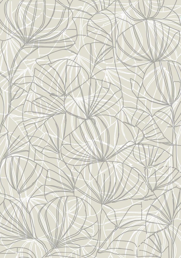 Zarte botanische Linien von cartissi