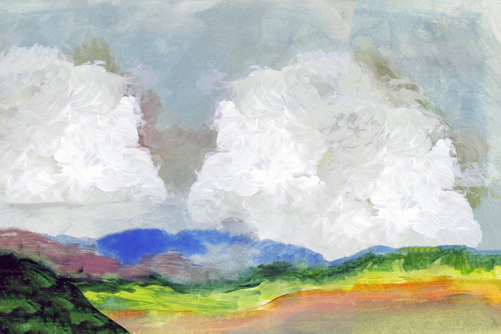 Träumerisches Wolkentalschaft von cartissi