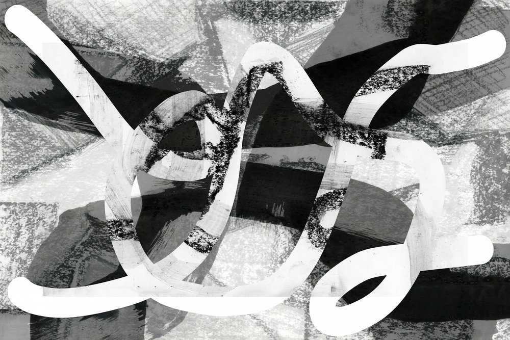 Dynamische Monochrome Striche von cartissi