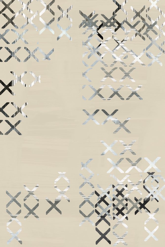 Geometrisches Kreuzmuster von cartissi