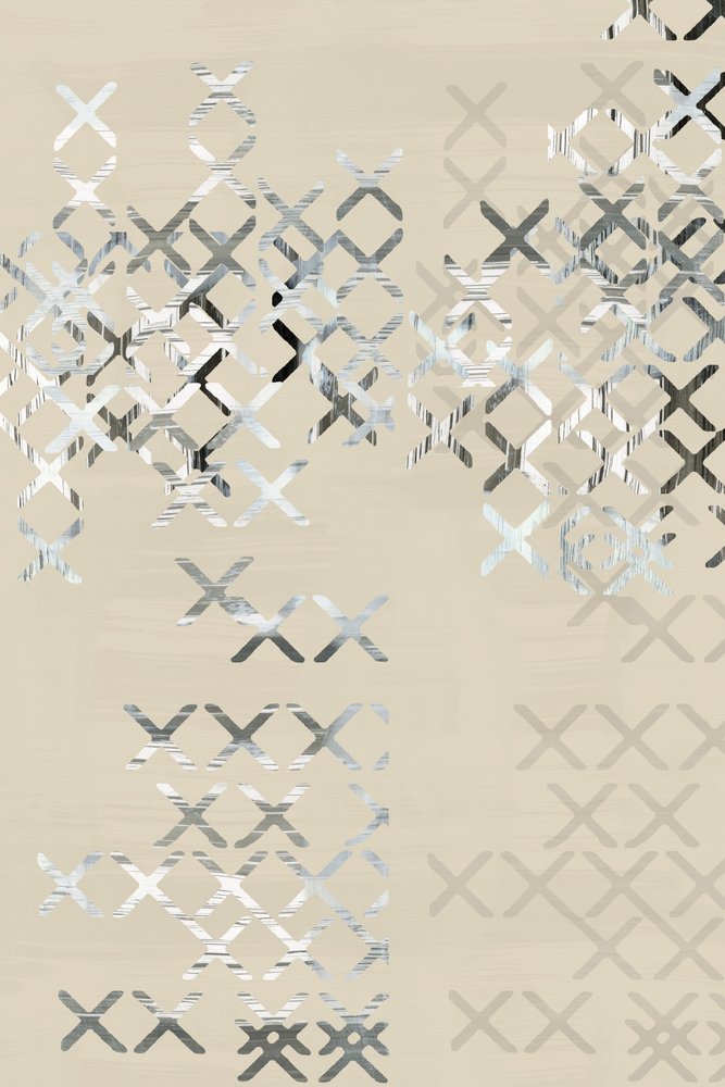 Geometrisches X-Muster von cartissi