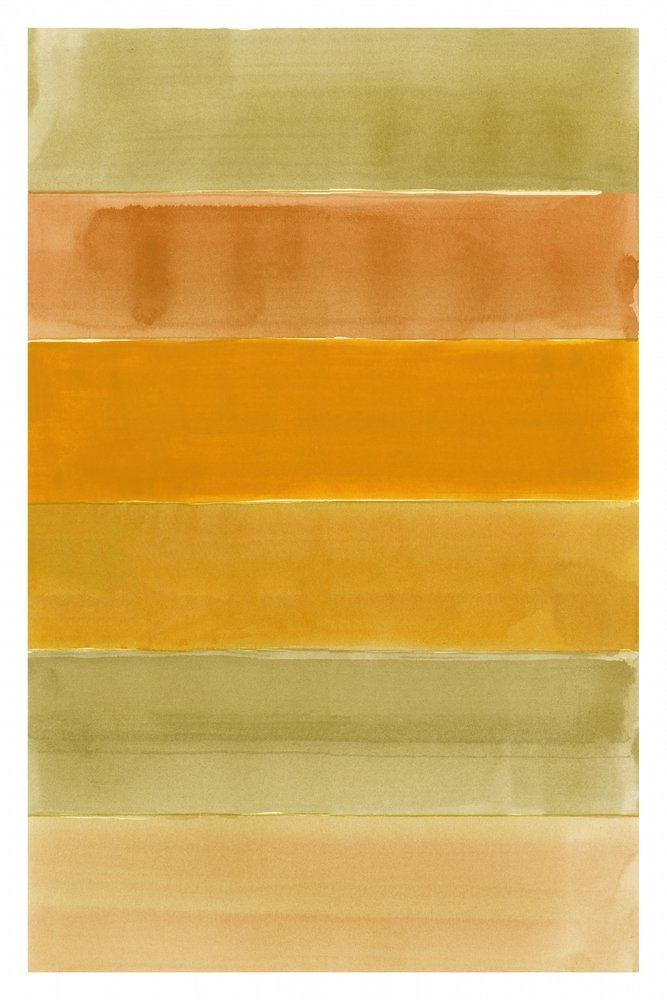 Goldene orange-grüne Streifen von cartissi