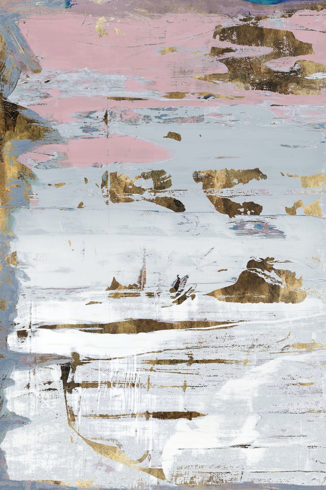 Goldenes Pink Abstrakt von cartissi