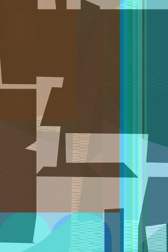Geschichtete Geometrische Abstraktion von cartissi