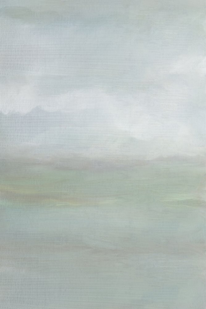 Nebliger Grüner Horizont von cartissi