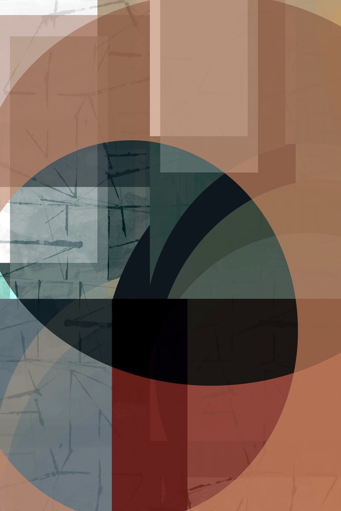 Moderne geometrische Schichten von cartissi