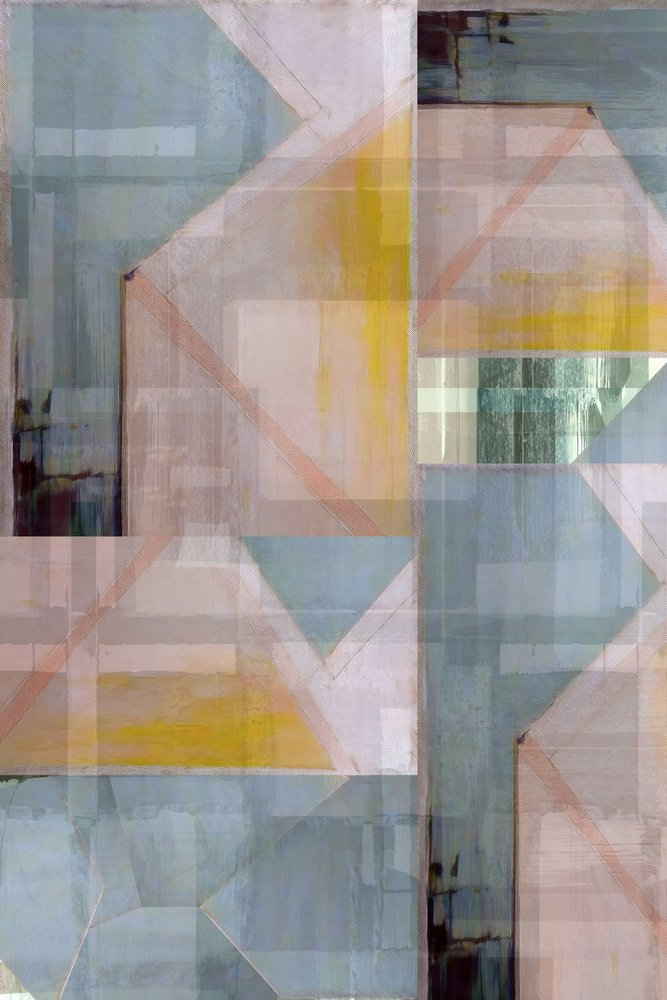 Gedämpfte Geometrische Schichten von cartissi