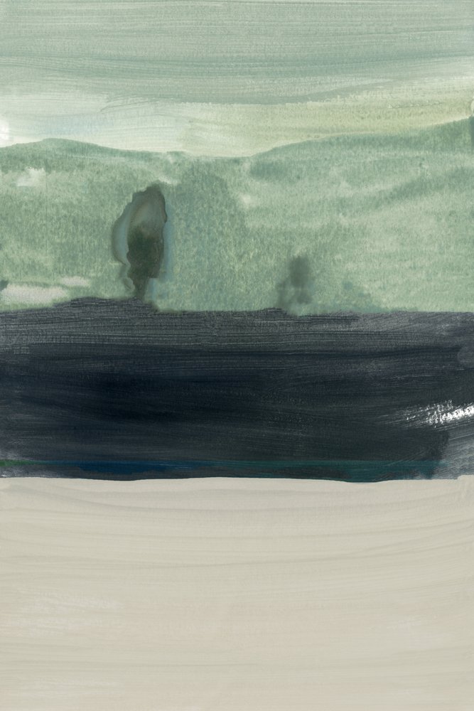 Gelassene abstrakte Landschaft von cartissi