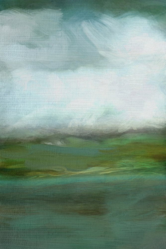 Gelassene Abstrakte Landschaft von cartissi