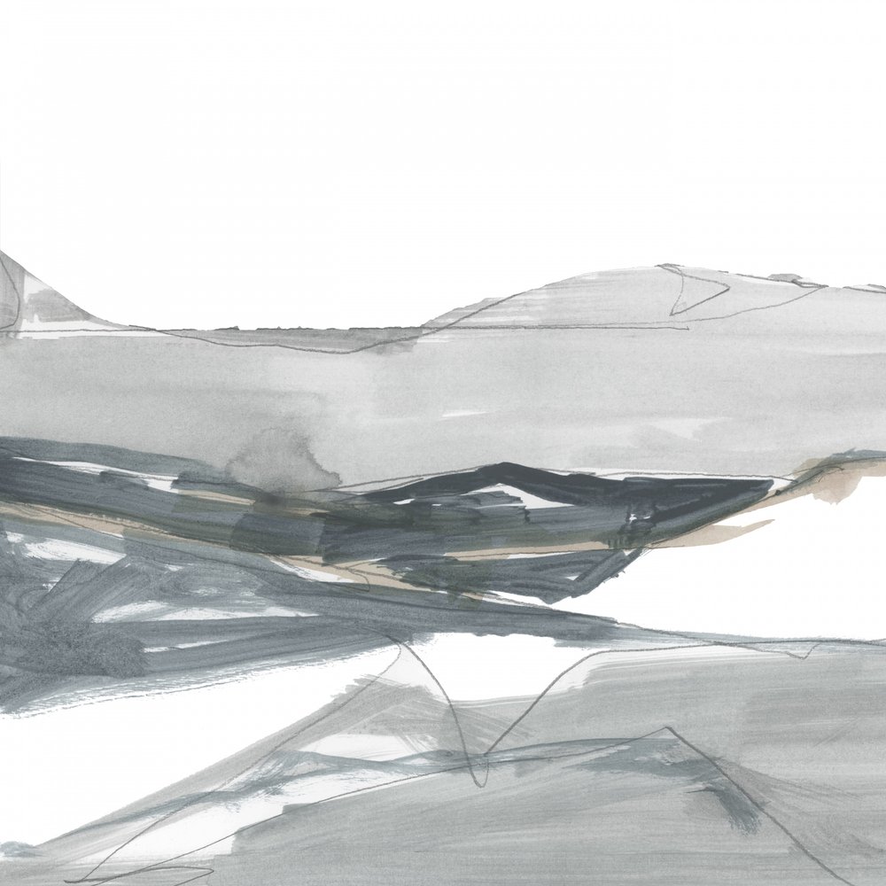 Gelassene Graue Landschaft von cartissi