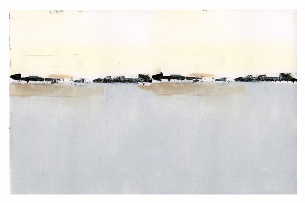 Gelassener Horizont Abstrakt von cartissi