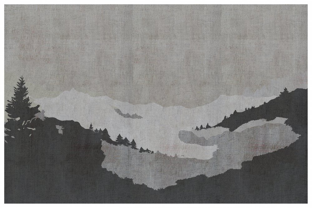 Gelassener Bergnebel von cartissi