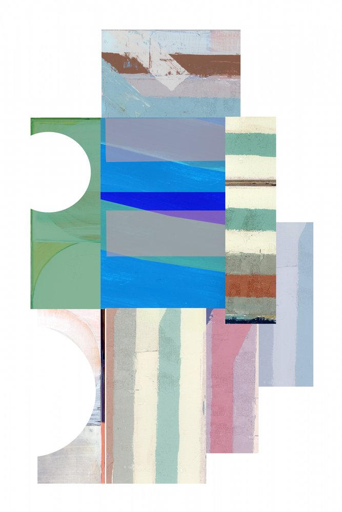 Weiche Geometrische Schichten von cartissi