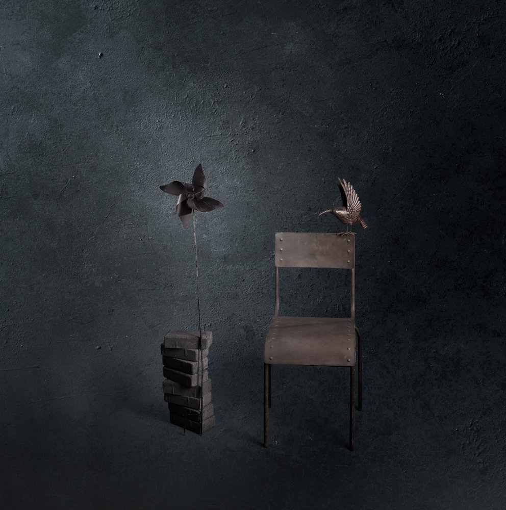 Dunkler Vogel leerer Stuhl von chenyi wang