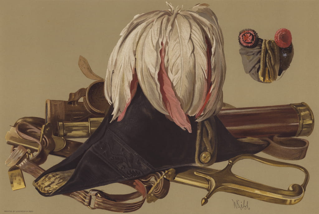 Teleskop des Herzogs von Wellington, Schwert und Hut, die er bei