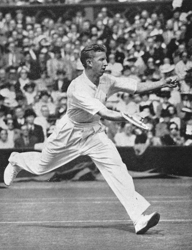 Donald Budge, 1937 von Fox Photos hochwertiger Kunstdruck