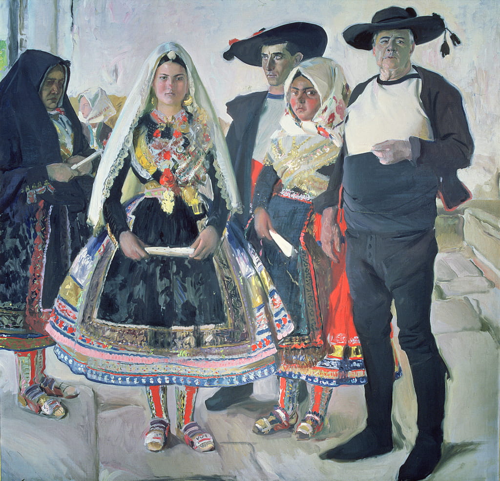 Typische Lagarteraner von Joaquin Sorolla y Bastida